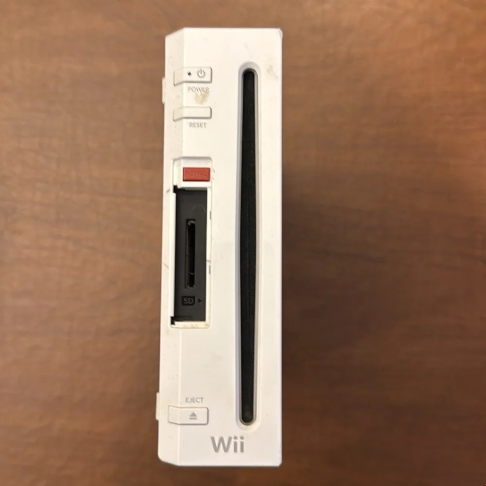 Wii not working game console standing dock power supply motion bar parts repair